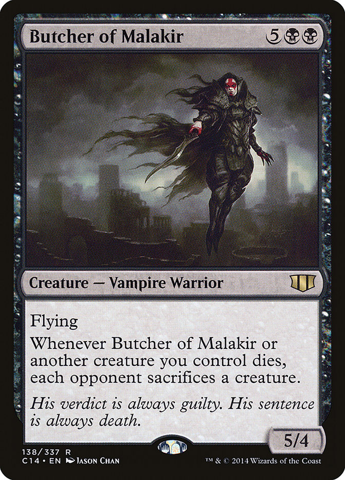 Butcher of Malakir [Commander 2014] | Game Grid - Logan