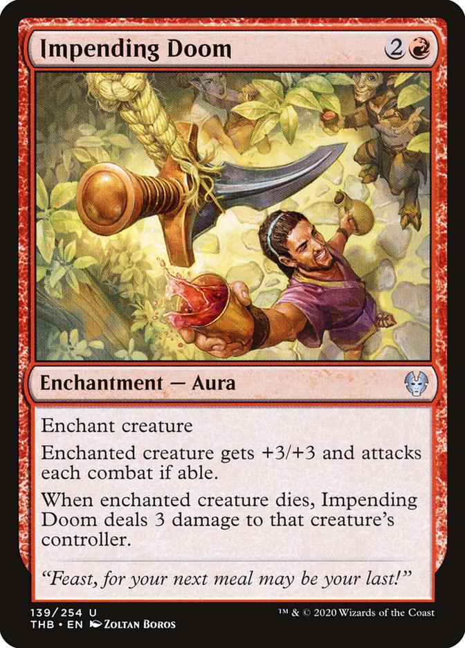 Impending Doom [Theros Beyond Death] | Game Grid - Logan