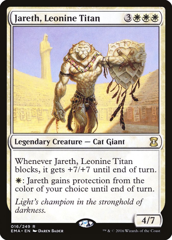 Jareth, Leonine Titan [Eternal Masters] | Game Grid - Logan