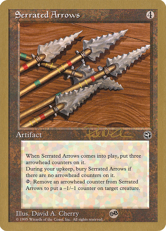 Serrated Arrows (Paul McCabe) (SB) [World Championship Decks 1997] | Game Grid - Logan