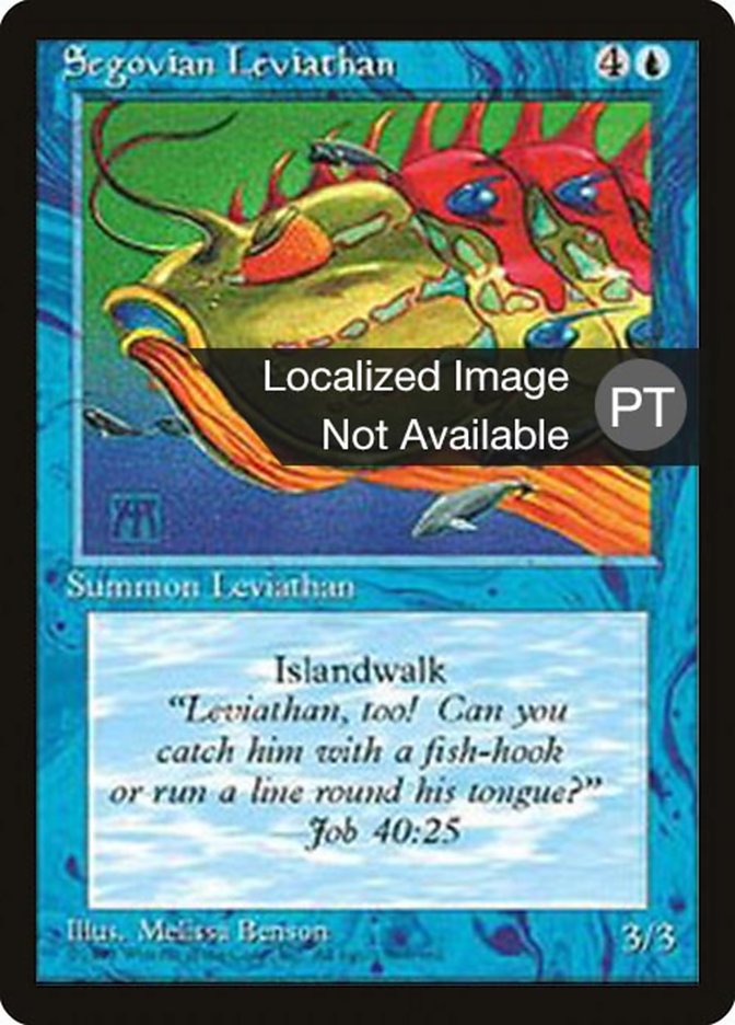 Segovian Leviathan [Fourth Edition (Foreign Black Border)] | Game Grid - Logan