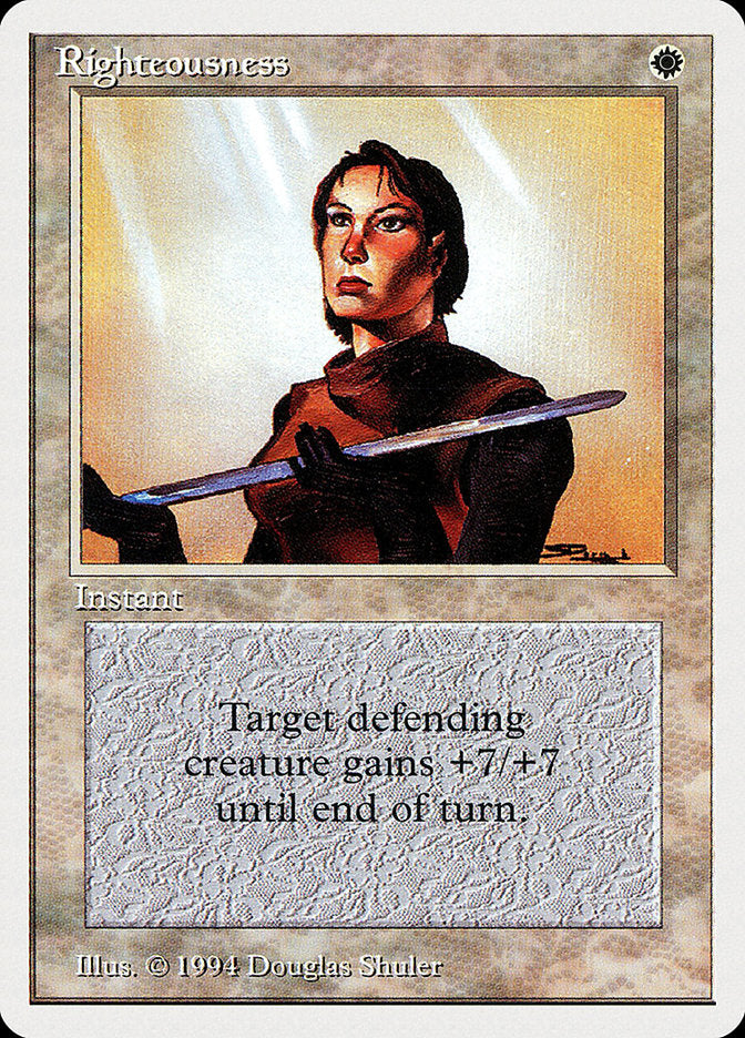 Righteousness [Summer Magic / Edgar] | Game Grid - Logan