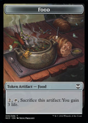 Food // Citizen Double-Sided Token [Streets of New Capenna Commander Tokens] | Game Grid - Logan