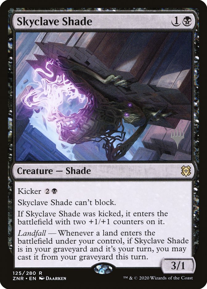 Skyclave Shade (Promo Pack) [Zendikar Rising Promos] | Game Grid - Logan