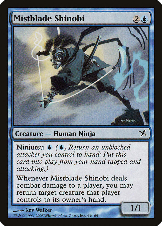 Mistblade Shinobi [Betrayers of Kamigawa] | Game Grid - Logan