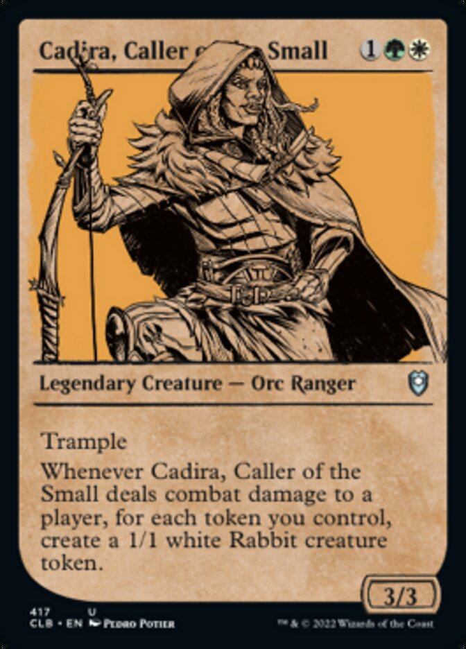 Cadira, Caller of the Small (Showcase) [Commander Legends: Battle for Baldur's Gate] | Game Grid - Logan