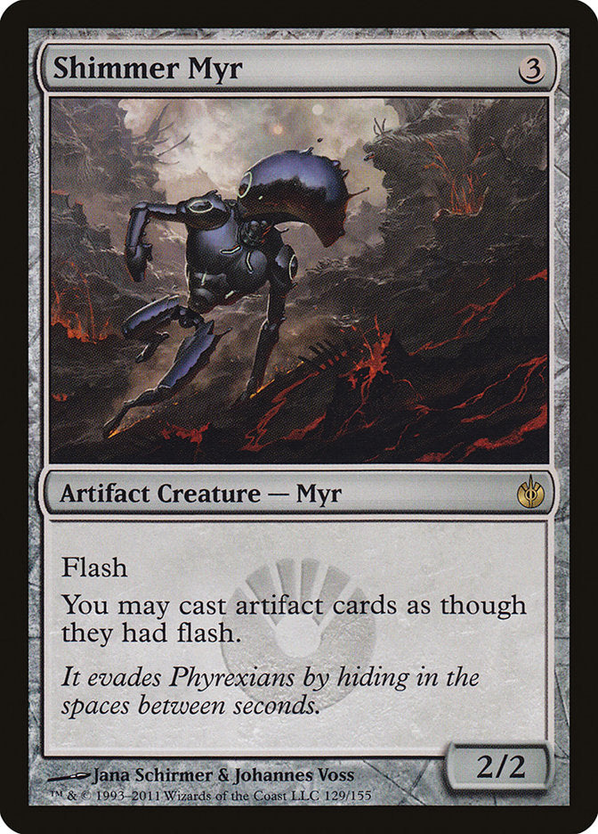 Shimmer Myr [Mirrodin Besieged] | Game Grid - Logan