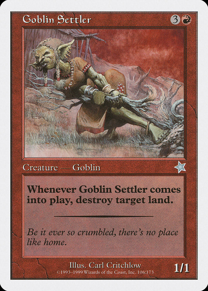 Goblin Settler [Starter 1999] | Game Grid - Logan