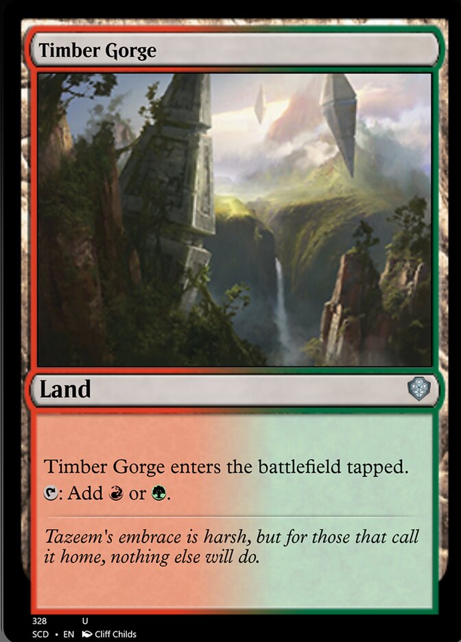 Timber Gorge [Starter Commander Decks] | Game Grid - Logan