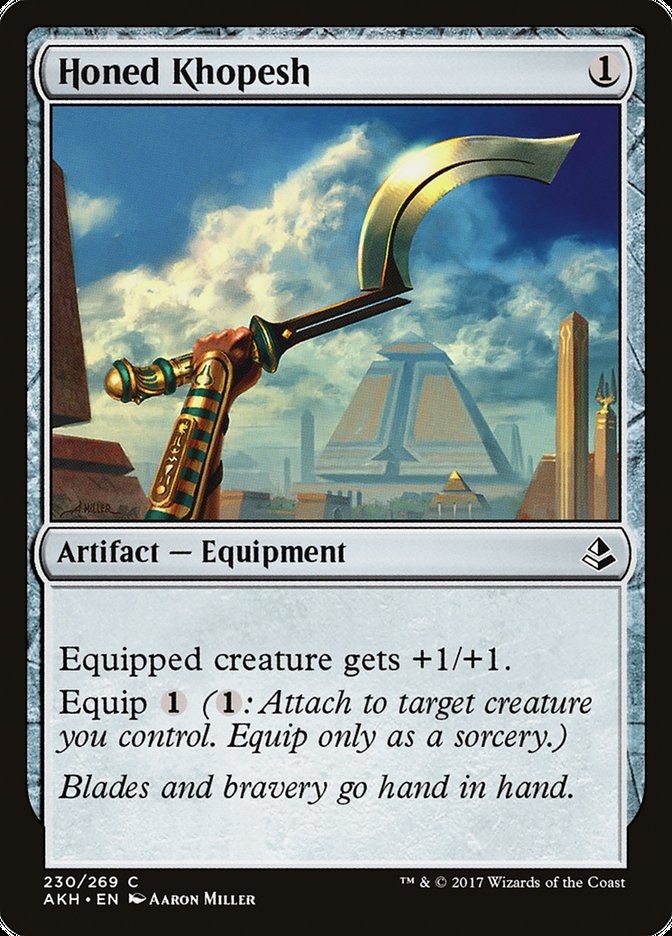 Honed Khopesh [Amonkhet] | Game Grid - Logan