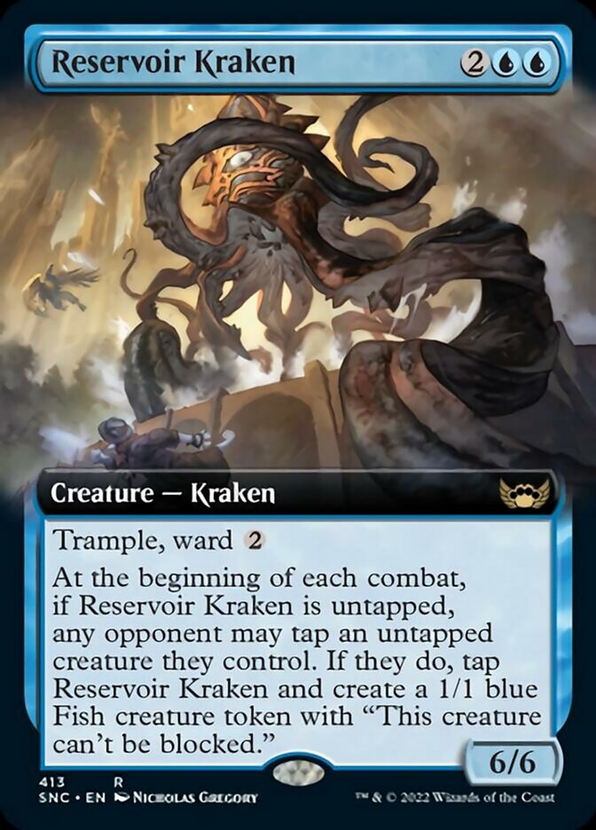 Reservoir Kraken (Extended Art) [Streets of New Capenna] | Game Grid - Logan