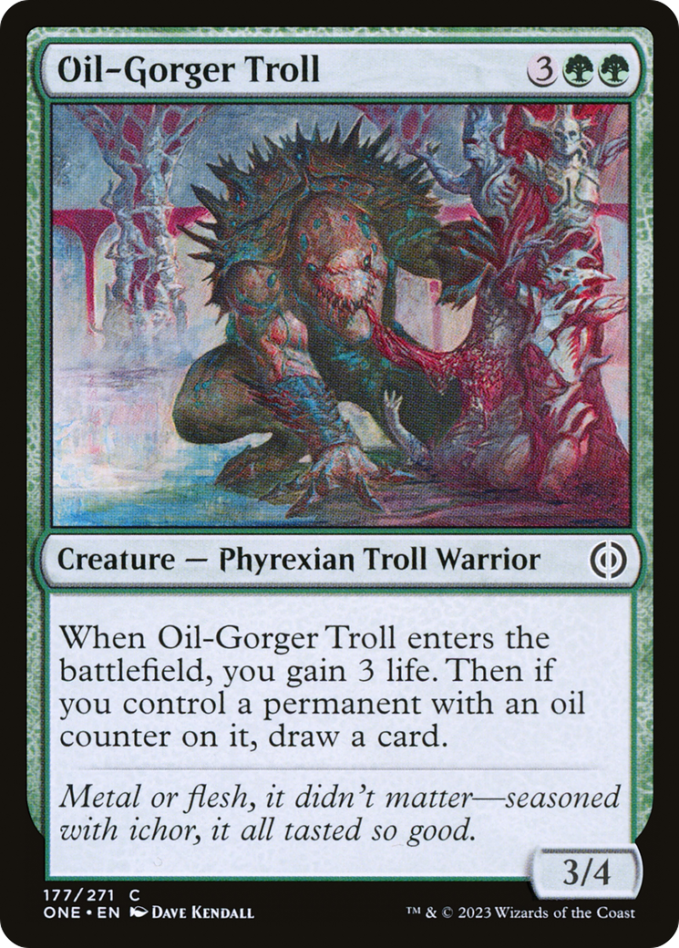 Oil-Gorger Troll [Phyrexia: All Will Be One] | Game Grid - Logan
