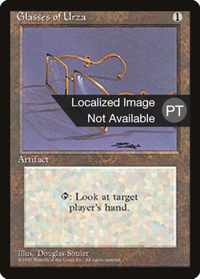 Glasses of Urza [Fourth Edition (Foreign Black Border)] | Game Grid - Logan