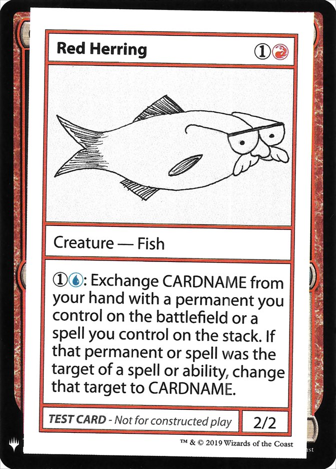 Red Herring [Mystery Booster Playtest Cards] | Game Grid - Logan