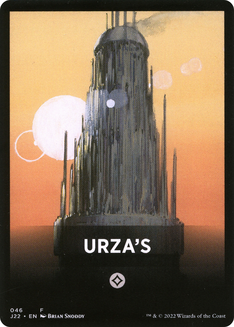 Urza's Theme Card [Jumpstart 2022 Front Cards] | Game Grid - Logan