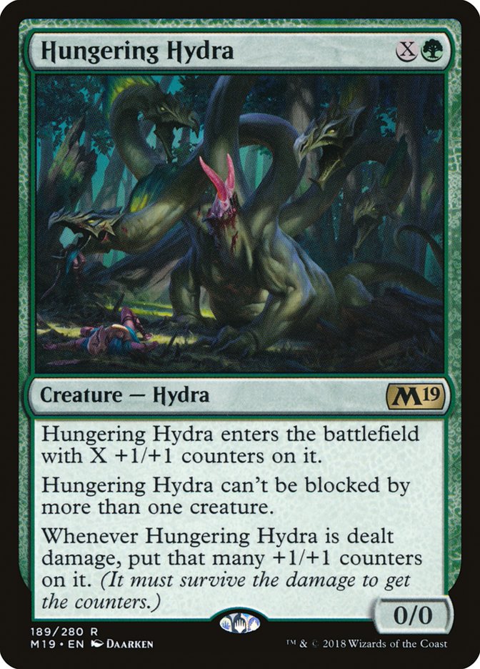 Hungering Hydra [Core Set 2019] | Game Grid - Logan