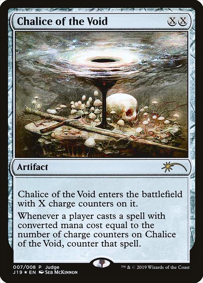 Chalice of the Void [Judge Gift Cards 2019] | Game Grid - Logan