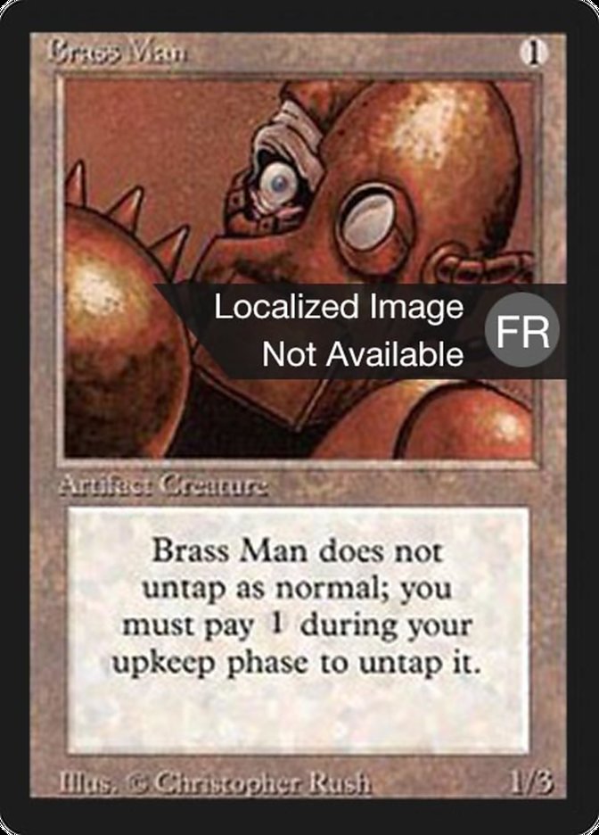 Brass Man [Foreign Black Border] | Game Grid - Logan