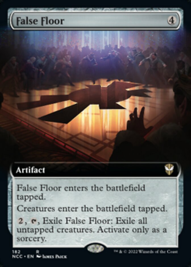 False Floor (Extended Art) [Streets of New Capenna Commander] | Game Grid - Logan