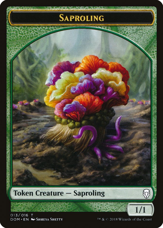 Saproling Token (013/016) [Dominaria Tokens] | Game Grid - Logan