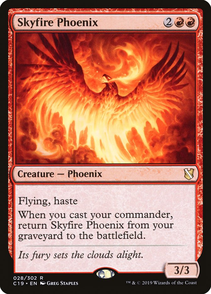 Skyfire Phoenix [Commander 2019] | Game Grid - Logan
