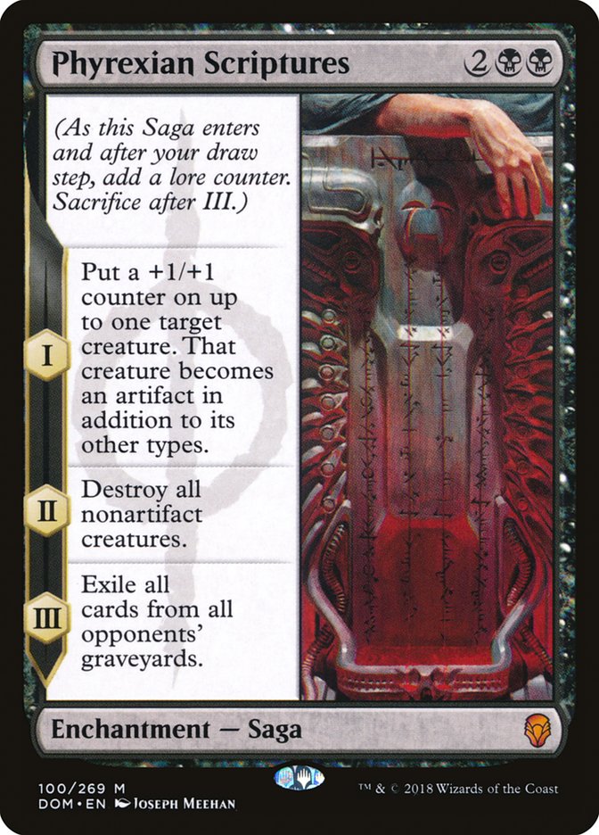 Phyrexian Scriptures [Dominaria] | Game Grid - Logan