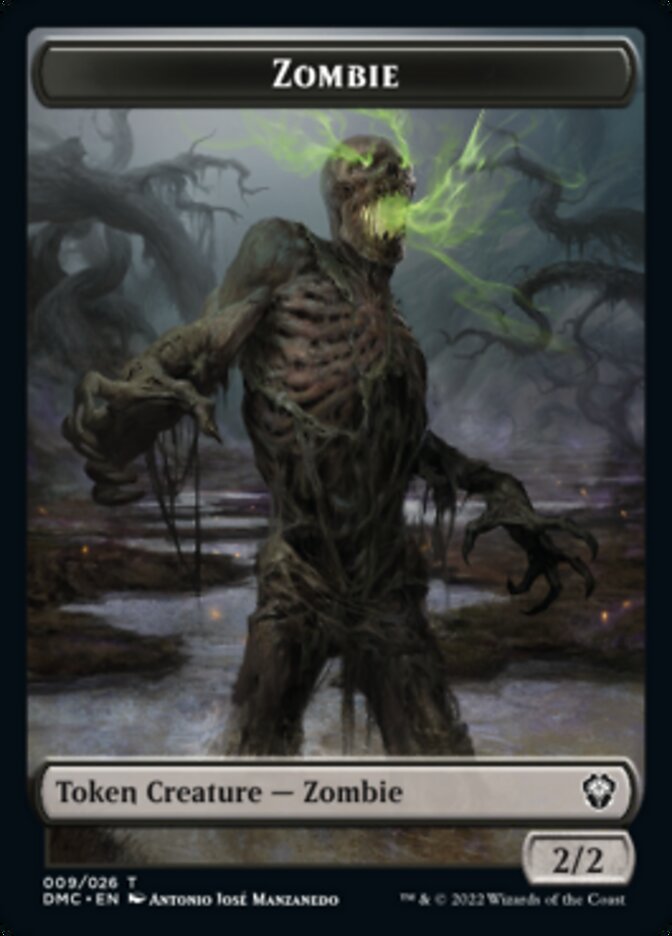 Soldier // Zombie Double-Sided Token [Dominaria United Tokens] | Game Grid - Logan