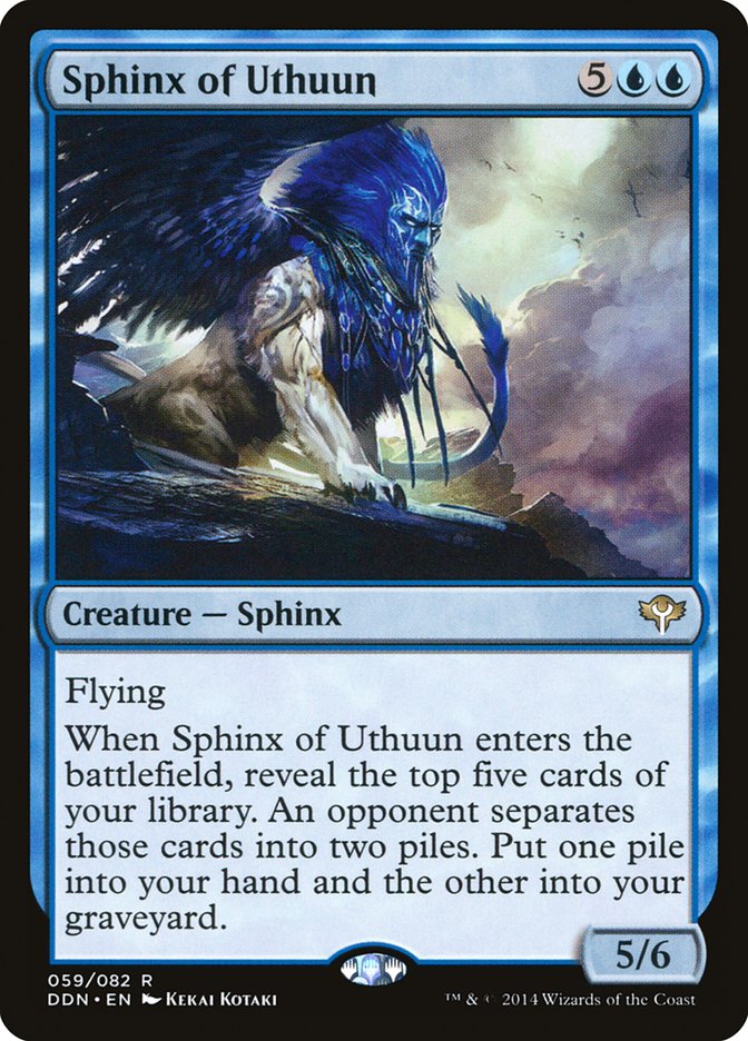Sphinx of Uthuun [Duel Decks: Speed vs. Cunning] | Game Grid - Logan