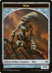 Myr // Bird (002) Double-Sided Token [Commander 2016 Tokens] | Game Grid - Logan