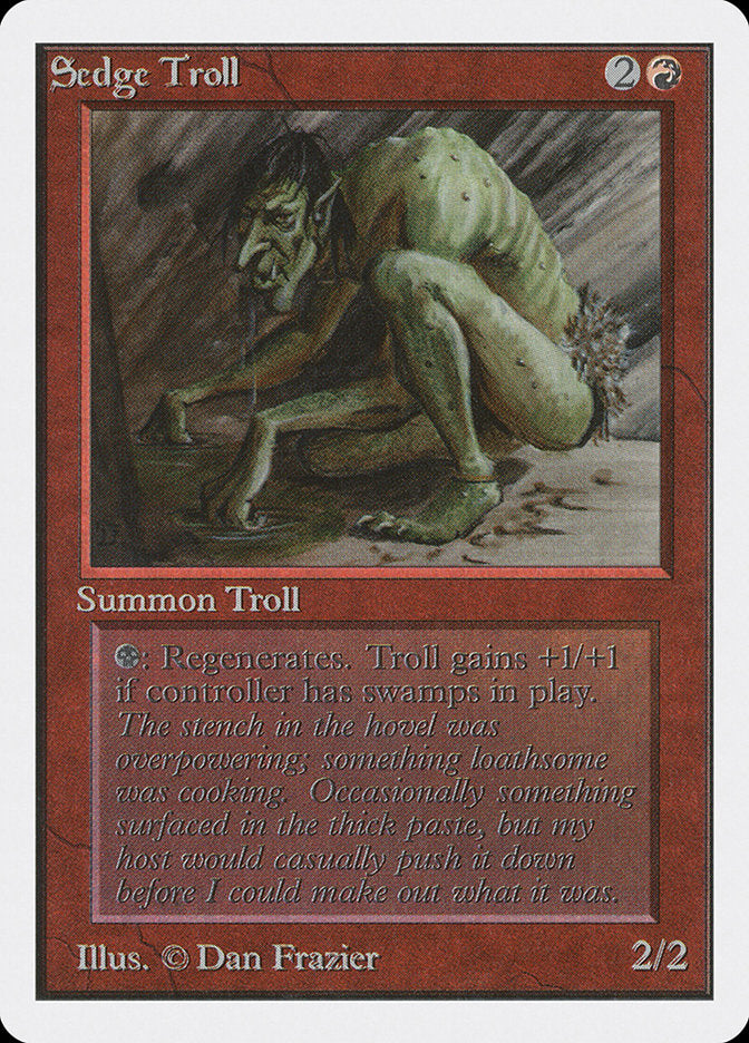 Sedge Troll [Unlimited Edition] | Game Grid - Logan