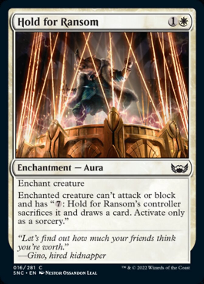 Hold for Ransom [Streets of New Capenna] | Game Grid - Logan