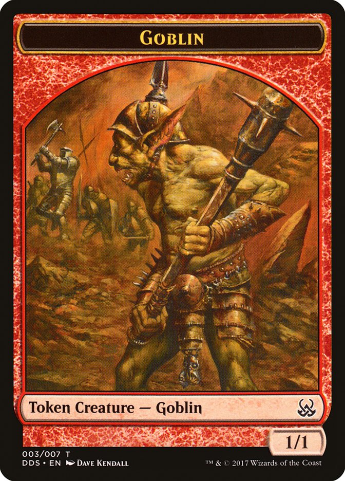 Goblin Token [Duel Decks: Mind vs. Might Tokens] | Game Grid - Logan