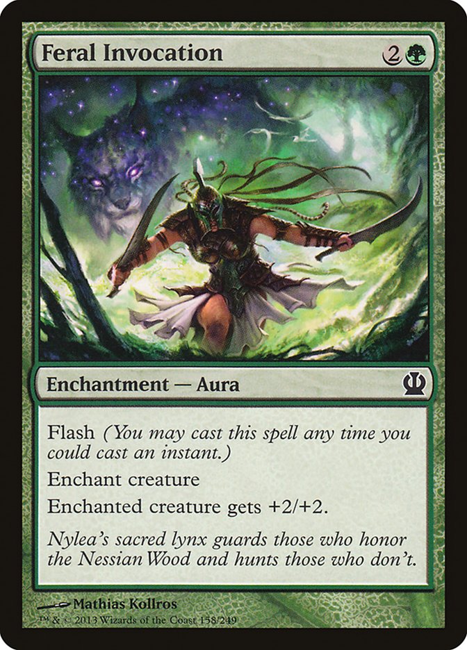 Feral Invocation [Theros] | Game Grid - Logan