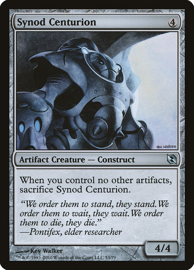 Synod Centurion [Duel Decks: Elspeth vs. Tezzeret] | Game Grid - Logan