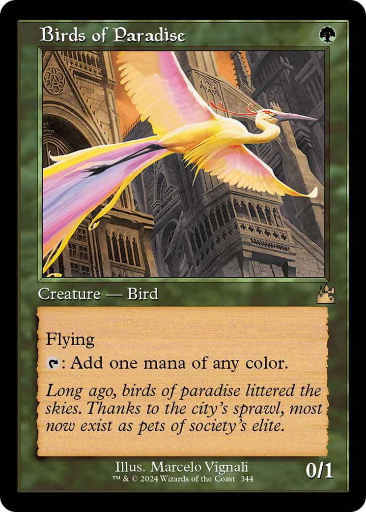 Birds of Paradise (Retro) [Ravnica Remastered] | Game Grid - Logan