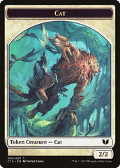 Cat // Zombie Double-Sided Token [Commander 2015 Tokens] | Game Grid - Logan