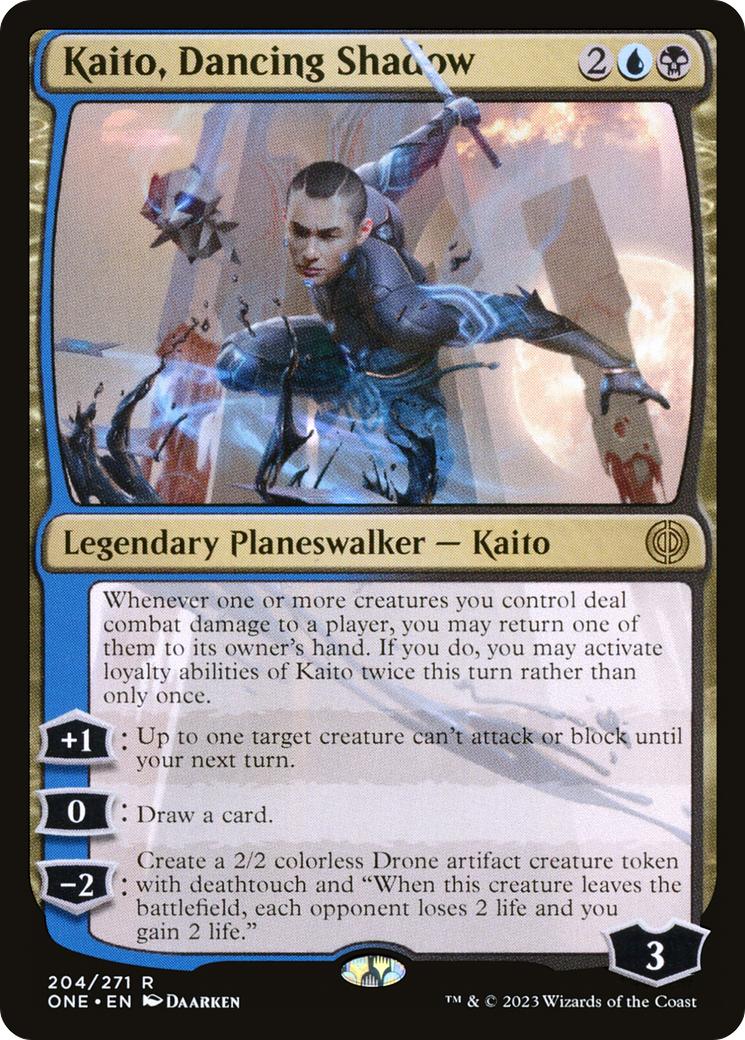 Kaito, Dancing Shadow [Phyrexia: All Will Be One] | Game Grid - Logan