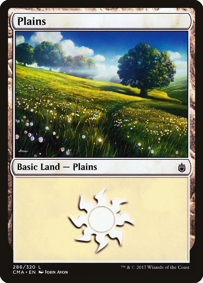 Plains (286) [Commander Anthology] | Game Grid - Logan