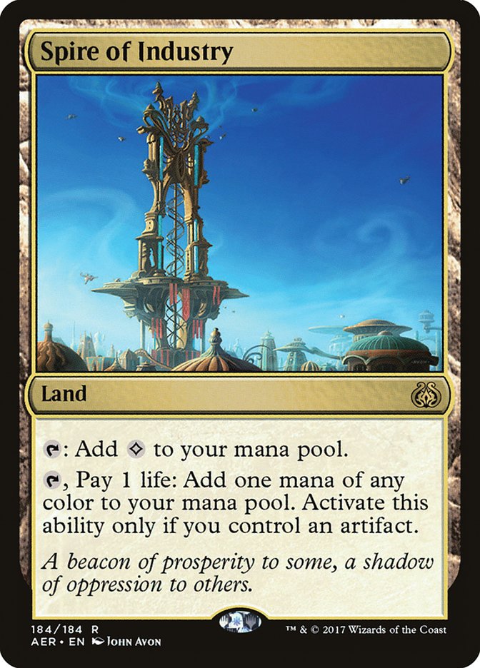 Spire of Industry [Aether Revolt] | Game Grid - Logan