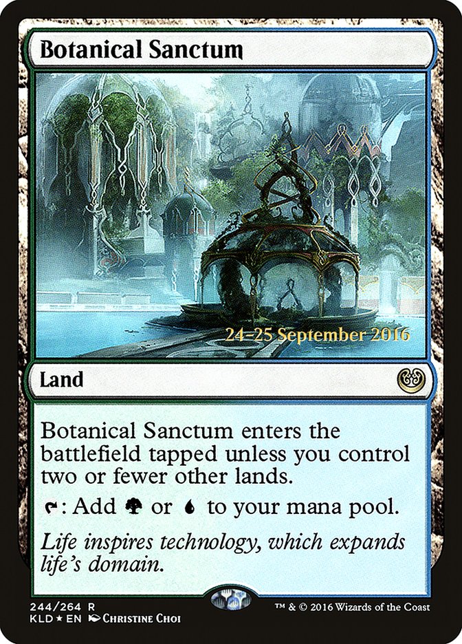 Botanical Sanctum [Kaladesh Prerelease Promos] | Game Grid - Logan