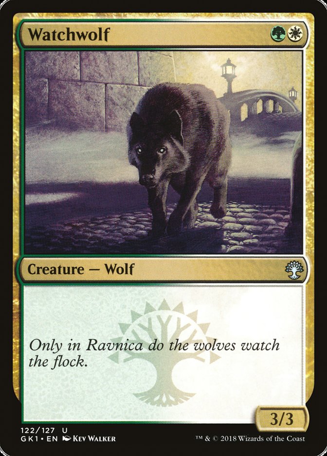 Watchwolf [Guilds of Ravnica Guild Kit] | Game Grid - Logan