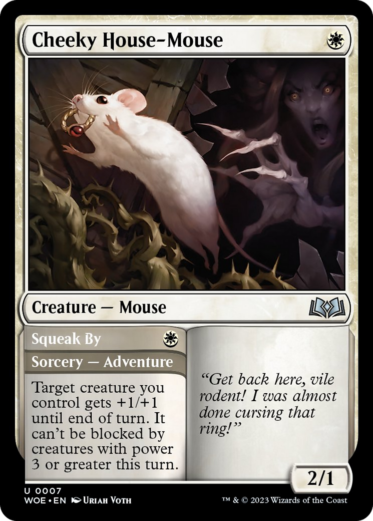 Cheeky House-Mouse [Wilds of Eldraine] | Game Grid - Logan