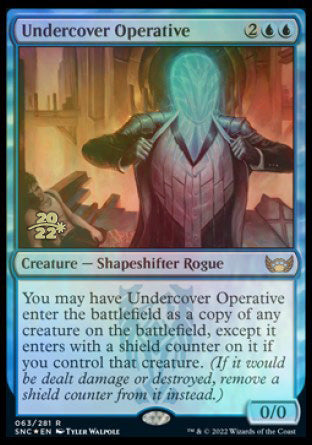 Undercover Operative [Streets of New Capenna Prerelease Promos] | Game Grid - Logan