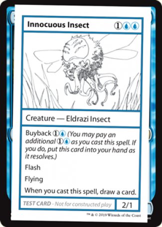 Innocuous Insect (2021 Edition) [Mystery Booster Playtest Cards] | Game Grid - Logan