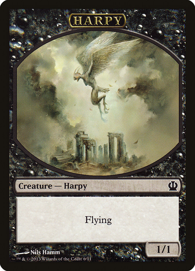 Harpy Token [Theros Tokens] | Game Grid - Logan