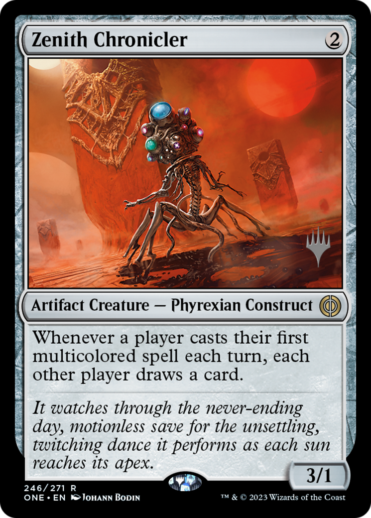 Zenith Chronicler (Promo Pack) [Phyrexia: All Will Be One Promos] | Game Grid - Logan