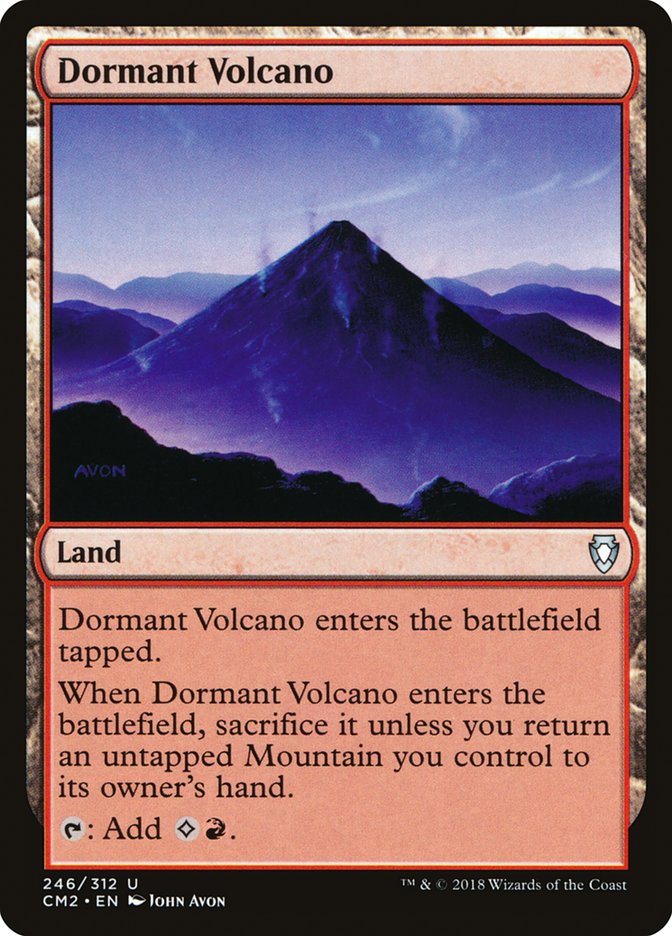 Dormant Volcano [Commander Anthology Volume II] | Game Grid - Logan