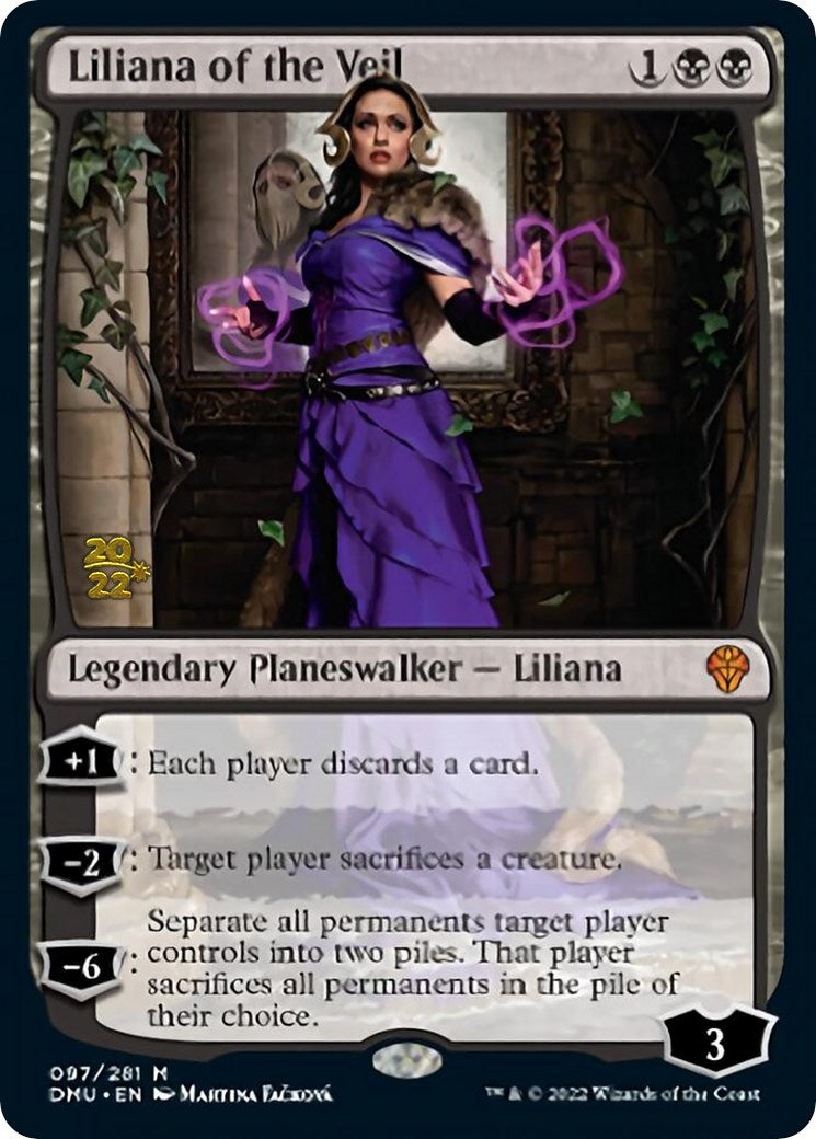 Liliana of the Veil [Dominaria United Prerelease Promos] | Game Grid - Logan