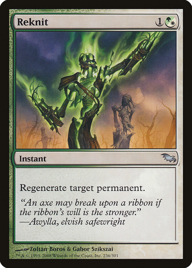 Reknit [Shadowmoor] | Game Grid - Logan