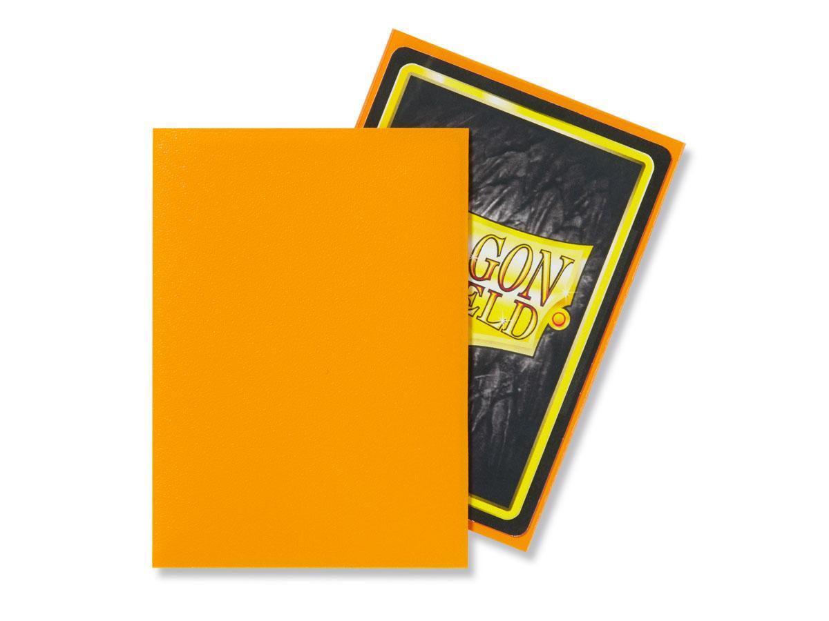 Dragon Shield Matte Sleeves: Orange (100) | Game Grid - Logan